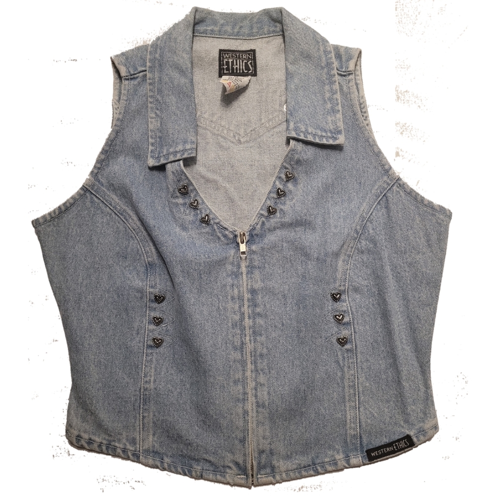 Vintage Denim Vest